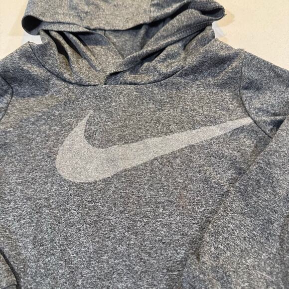 Nike Dri-Fit Toddler Boy 2T Grey Pullover with Hood - Picture 5 of 5